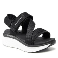 Sandały damskie - Skechers Sandały Kind Mind 119302/BKW Black/White - miniaturka - grafika 1