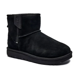UGG Skórzane śniegowce CLASSIC MINI BAILEY - Śniegowce damskie - miniaturka - grafika 1