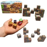 Klocki - KLOCKI MAGNETYCZNE KONSTRUKCYJNE MINECRAFT MOCNE ZESTAW 18 el. Dla Dzieci - miniaturka - grafika 1