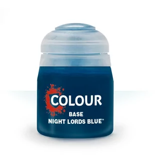 Games Workshop Base: Night Lords Blue (12ml) (21-42) 99189950124 - Akcesoria do gier planszowych - miniaturka - grafika 1