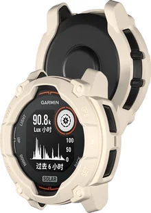 INF Ochronne etui Stardust do zegarka Garmin Instinct 3 Biały 45 mm - Akcesoria do smartwatchy - miniaturka - grafika 1