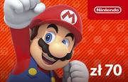 Kody i doładowania cyfrowe - Nintendo eShop 70 zł - miniaturka - grafika 1