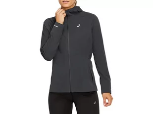 Damskie Kurtki Do Biegania Asics  Accelerate Jacket W | Grey - Rozmiar S - Kurtki i kamizelki sportowe męskie - miniaturka - grafika 1