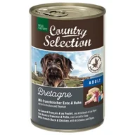 Mokra karma dla psów - REAL NATURE Country Selection Adult 6 x 400 g Bretagne z kaczką i kurczakiem - miniaturka - grafika 1