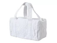 Torby podróżne - Filet - Torba na pieluchy dla niemowląt, torba podróżna, torba na pieluchy dla niemowląt, duża torba na pieluchy dla niemowląt, wykonana z pikowanej bawełny, wyprodukowana we Włoszech, biała - miniaturka - grafika 1