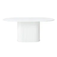 Stoły - Okrągły stół 95x180 cm Nola – Unique Furniture - miniaturka - grafika 1