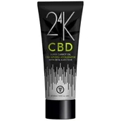 Balsamy i kremy do opalania - Power Tan, 24k CBD Super Carrot Oil, Accelerator do opalania 250 ml - miniaturka - grafika 1