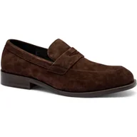 Półbuty męskie - BOSS BLACK Skórzane loafersy Limber - miniaturka - grafika 1