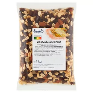 Simpl Mieszanka studencka 1 kg - Bakalie - miniaturka - grafika 1