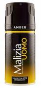 Dezodoranty i antyperspiranty męskie - Malizia Uomo Amber - Męski dezodorant w sprayu (150 ml) 7473-535E8 - miniaturka - grafika 1