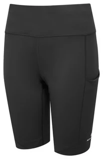 Spodnie sportowe damskie - RONHILL spodenki do biegania damskie TECH STRETCH SHORT black/bright white - grafika 1