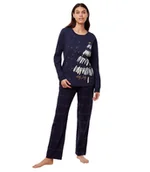 Piżamy damskie - Piżama damska Winter Moments PK X-40 - miniaturka - grafika 1