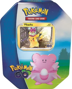 Puszka karty Pokemon TCG: 10.5 Pokemon GO Tin Pikachu - Czasopisma - miniaturka - grafika 1