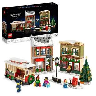 LEGO Icons klocki Świąteczna Główna Ulica 10308 - Klocki - miniaturka - grafika 1
