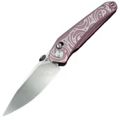 Noże - Nóż składany Bestech Knives Mothus - Hand-rubbed Satin Blade/Purple Titanium - miniaturka - grafika 1