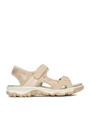 Sandały damskie - Rieker Sandały CEO-68866-31 Różowy - miniaturka - grafika 1