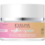 Kremy do twarzy - Eveline cosmetics My Beauty Elixir Matujący Krem Detoksykujący 50ml EVEL-5893 - miniaturka - grafika 1