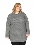 Bluzki damskie - Duża Tunika Sukienka Bluzka Damska 412 r 3XL - miniaturka - grafika 1