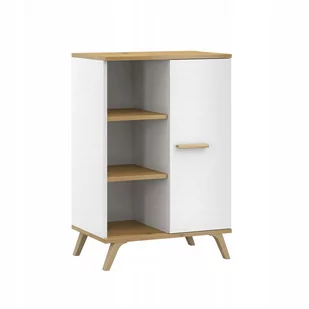 Komoda 60 cm szafka RALF 2 w stylu skandynawskim - Komody - miniaturka - grafika 1