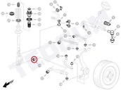 Wahacze - Silentblok wahacza TEDGUM 00375971 60674491 - miniaturka - grafika 1