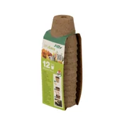 Donice - Doniczka torfowa okrągła 6 cm 12 szt. - miniaturka - grafika 1