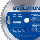 Tarcze do pił - Tarcza Piła Widiowa Tct Do Cięcia Stali Evolution 305Mm - 60Z - miniaturka - grafika 1