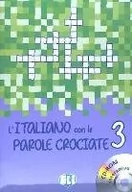 Książki do nauki języka włoskiego - L&#039;Italiano con le parole crociate 3 + CD-ROM - dostępny od ręki, natychmiastowa wysyłka - miniaturka - grafika 1