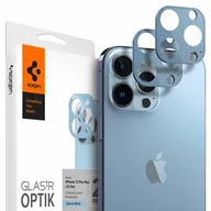 Pozostałe akcesoria do telefonów - Spigen 2x Oslona aparatu Optik.TR Camera Protector do Apple iPhone 13 Pro 13 Pro Max Sierra Blue AGL04032 - miniaturka - grafika 1