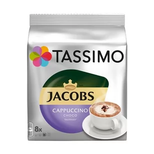 Kapsułki Tassimo Jacobs Cappuccino Choco 8 szt. - Kawa w kapsułkach i saszetkach - miniaturka - grafika 1