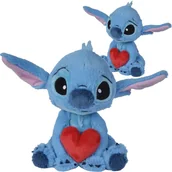 Maskotki i pluszaki - Lilo i Stitch Maskotka pluszak Stitch z sercem 25 cm Disney - miniaturka - grafika 1