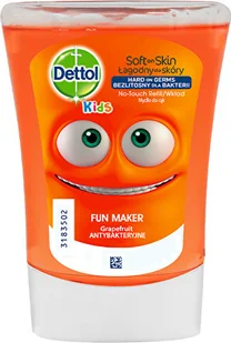 Dettol DETTOL Kids Zapas do bezdotykowego dozownika mydła Komik 250 ml) - Kosmetyki kąpielowe dla dzieci - miniaturka - grafika 1