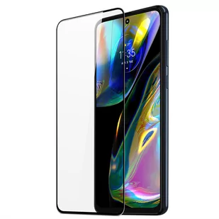 Dux Ducis 10D Tempered Glass wytrzymałe szkło hartowane 9H na cały ekran z ramką Motorola Moto G52 czarny (case friendly) - Szkła hartowane na telefon - miniaturka - grafika 1