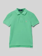 Koszulki dla chłopców - Koszulka polo o kroju slim fit z wyhaftowanym logo - miniaturka - grafika 1