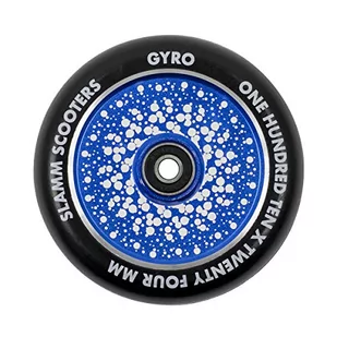 Slamm Slamm Gyro Hollow 110mm kółko do hulajnogi wyczynowej Blue SL591-BLUE - Akcesoria do skatingu - miniaturka - grafika 1