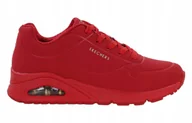 Buty sportowe damskie - Buty Skechers Uno Stand On Air 310024L-RED - miniaturka - grafika 1