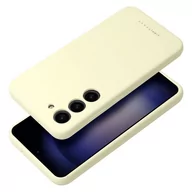 Etui i futerały do telefonów - Futerał Roar Cloud-Skin - do Samsung Galaxy S23 5G Jasnożółty - miniaturka - grafika 1