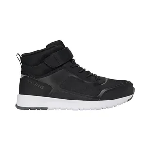 Viking Unisex Track Mid Wp 2V buty trekkingowe dla dzieci, Bakłażan Lilac, 34 EU - Buty dla chłopców - miniaturka - grafika 1