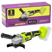 Szlifierki i polerki - NAC akumulatorowa szlifierka kątowa 125 mm NS-AG-20V-B, Body bez bateriiN - miniaturka - grafika 1