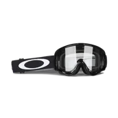 Gogle i okulary motocyklowe - Gogle Cross Oakley O-Frame M Jet Black - miniaturka - grafika 1