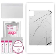 Akcesoria do tabletów i e-booków - folia naklejka skórka strukturalna na TYŁ do Blackview Tab 70 WiFi - Marmur Biały - apgo SKINS - miniaturka - grafika 1