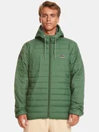 Kurtki męskie - Quiksilver Kurtka przejściowa Scaly Hood Jckt EQYJK04008 Zielony Regular Fit - miniaturka - grafika 1