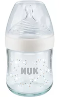 Butelki dla niemowląt - NUK Nature sense Butelka szklana 120ml S - miniaturka - grafika 1