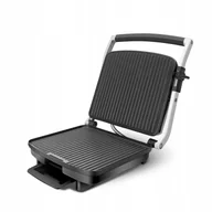 Grille elektryczne - Kontaktowy grill elektryczny Aigostar Samuel 30IBP srebrny/szary 2000 W - miniaturka - grafika 1