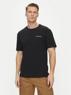 Koszulki męskie - Columbia T-Shirt Barton Springs™ 2058331 Czarny Regular Fit - miniaturka - grafika 1