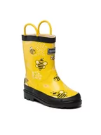 Buty dla dziewczynek - Regatta Kalosze Minnow Jnr Welly RKF451 Żółty - miniaturka - grafika 1