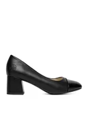 Czółenka - Rieker Czółenka 44760-00 Czarny - miniaturka - grafika 1