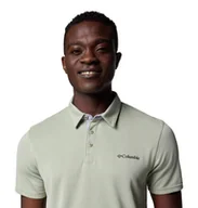 Koszulki męskie - Columbia Nelson Point Polo - Safari XXL - miniaturka - grafika 1
