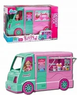 Samochody i pojazdy dla dzieci - Auto Food Truck Z Słodyczami Z Lalką Otwierane Drzwi Zestaw Z Akcesoriami - miniaturka - grafika 1