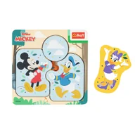 Puzzle - Trefl, Mickey Mouse & Friends, Puzzle Drewniane, 6 El. - miniaturka - grafika 1