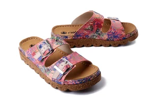 RIEKER V8751-90 multi, klapki damskie - Rieker - Klapki i japonki damskie - miniaturka - grafika 1